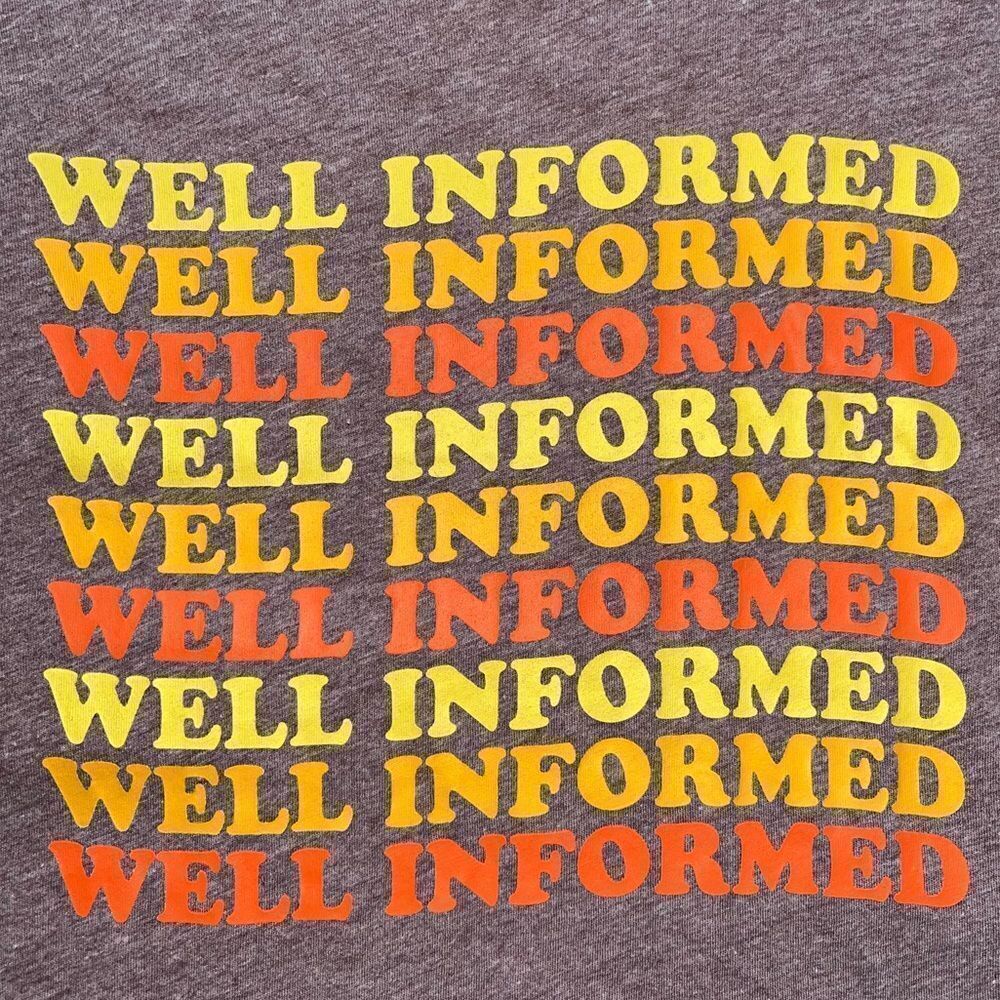 Kids “Well informed” tee - Picture 2 of 3